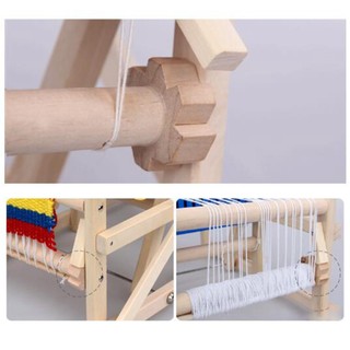 [Cuticate]Đồ Chơi Đan Len Truyền Thống Bằng Gỗ Szlinyou1