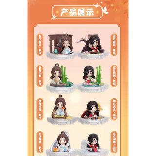 [Phiên Bản Chính Hãng] Play Point Play Point Unlimited Heaven Official Peace Series Mystery Box, Xie Lianhe Huacheng as a Rival Office Orna