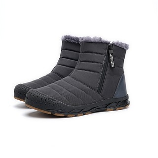 Hokkaido Giày Bốt Đi Tuyết Lót Cotton Chống Nước Chống Lạnh Giữ Ấm Mùa Đông Thời Trang Cho NamChống cao...