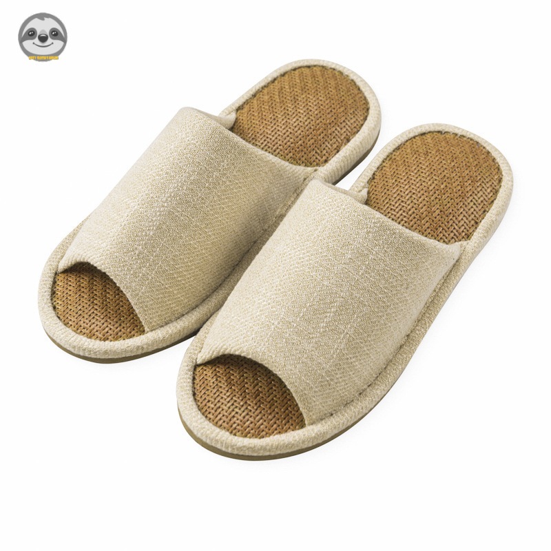 Dép gia đình phong cách Nhật Bản Muji, đế bệt, chống thấm nước, dùng trong nhà