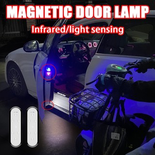Đèn Led Tín Hiệu Cảnh Báo Mở Cửa Xe Hơi Từ Tính Đa Năng Chống Va Chạm An Toàn