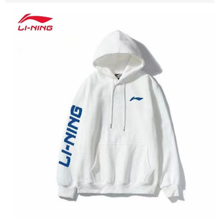 Li Ning Áo Khoác Thể Thao Chui Đầu / Dài Tay Dáng Rộng Đơn Giản Hợp Thời Trang 2023 Cho Nam Và Nữ