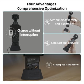Đế Cố Định camera Bỏ Túi 3 Ngăn Chống Trượt Cho DJI Pocket 3