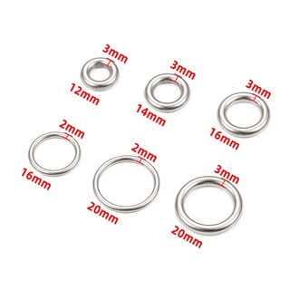 Vòng tròn liền mạch bằng thép không gỉ Trang sức Nhẫn đơn Phụ kiện DIY