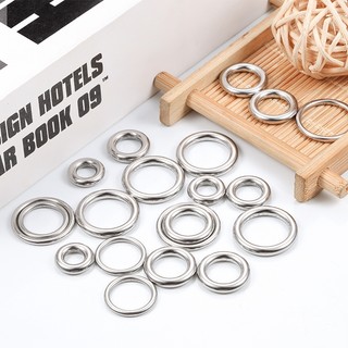 Vòng tròn liền mạch bằng thép không gỉ Trang sức Nhẫn đơn Phụ kiện DIY