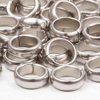 Thép không gỉ Khóa Tròn DIY Phụ Kiện Trang Sức Vòng Cổ Vòng Tay Làm Bằng Tay Kết Nối Vòng Tròn Nhỏ