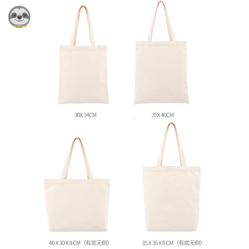 Phong cách Nhật Bản Phong cách Muji / Túi vải di động / Túi Tote đơn giản