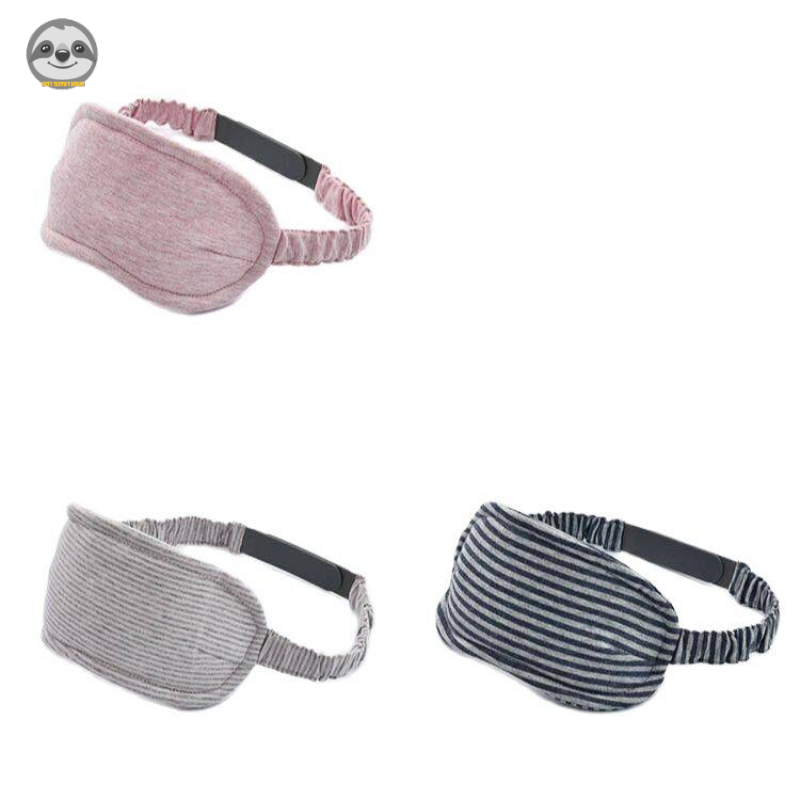 Mặt nạ mắt phong cách Nhật Bản Muji, chất cotton nguyên chất, che mắt du lịch/ngủ máy bay