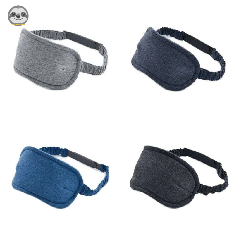 Mặt nạ mắt phong cách Nhật Bản Muji, chất cotton nguyên chất, che mắt du lịch/ngủ máy bay