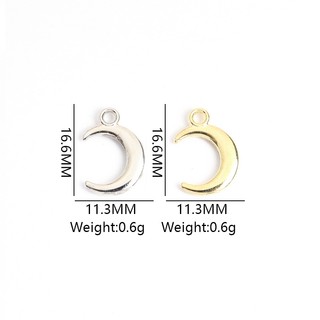 Bộ 20 Mặt Vòng cổ Hình Trăng Khuyết Đính Đá Phong Cách Hồi Giáo