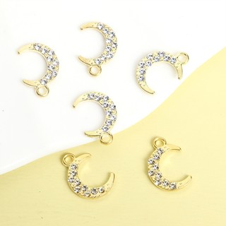 Bộ 20 Mặt Vòng cổ Hình Trăng Khuyết Đính Đá Phong Cách Hồi Giáo