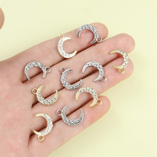 Bộ 20 Mặt Vòng cổ Hình Trăng Khuyết Đính Đá Phong Cách Hồi Giáo