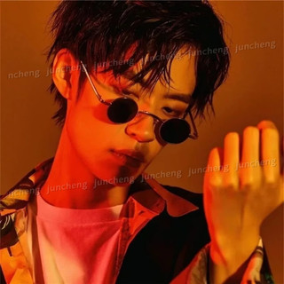 Siêu Nhỏ Khung Tròn Retro Kính Mát Dành Cho Nam Nữ Mini Khung Tròn Bàn Kính Mát Hip-hop