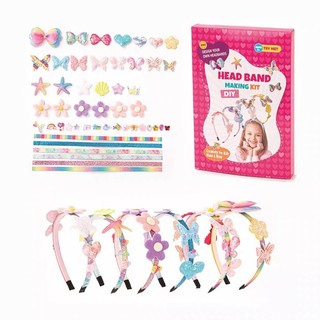 Bộ Phụ Kiện Tự Làm Trang Sức Băng Đô Và Túi Xách handmade DIY Cho Bé Gái
