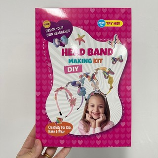 Bộ Phụ Kiện Tự Làm Trang Sức Băng Đô Và Túi Xách handmade DIY Cho Bé Gái
