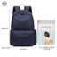 Phong cách Muji Nhật Bản / Ba lô đơn giản / Túi đi học nam nữ / Túi thông thường dung tích lớn / Túi máy tính phù hợp / Ba lô du lịch