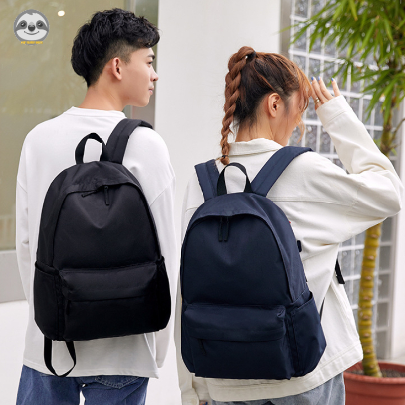 [Hàng có sẵn] Phong cách Muji Nhật Bản / Ba lô đơn giản / Túi đi học nam nữ / Túi thông thường dung tích lớn / Túi máy tính phù hợp / Ba lô du lịch