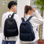 Phong cách Muji Nhật Bản / Ba lô đơn giản / Túi đi học nam nữ / Túi thông thường dung tích lớn / Túi máy tính phù hợp / Ba lô du lịch
