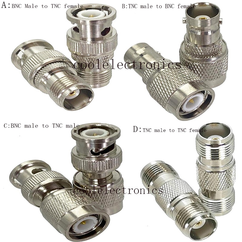 Set 2 Đầu Nối Chuyển Đổi Cáp Đồng Trục Bnc Đầu Đực Sang Đầu Cái Tnc Đầu Cái Shopee Việt Nam