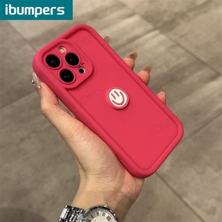 ibumpers Ốp lưng Iphone đẹp 3D Mặt cười Họa Tiết Ốp Điện Thoại silicone mềm dày dặn chống sốc cho Iphone 15 14 12 13 11 Pro Max IP 7 8 Plus Iphon X XS XR Xs Max