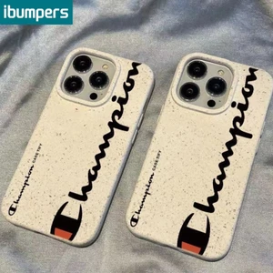 ibumpers đẹp Brand Logo Ốp Lưng Iphone 15 14 12 13 11 Pro Max IP 7 8 Plus Iphon X Xs XR Xs Max Silicon Dày Mềm Chống Sốc Chống Bẩn Ốp Lưng