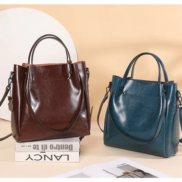 Women's Genuine Leather Tote Bag