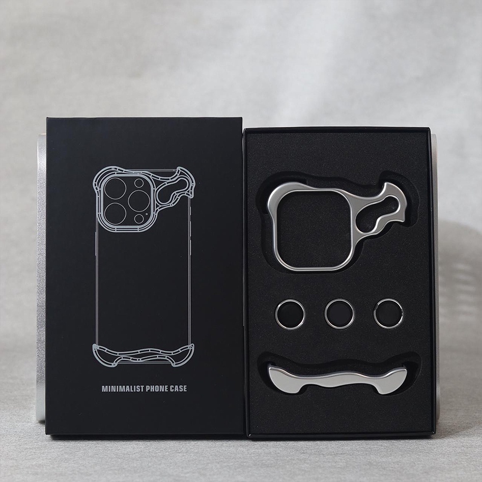 Ốp Điện Thoại Hợp Kim Titan Bảo Vệ Ống Kính Máy Ảnh Cho IPhone 17 16 15 14 13 12 Pro Max 15Plus