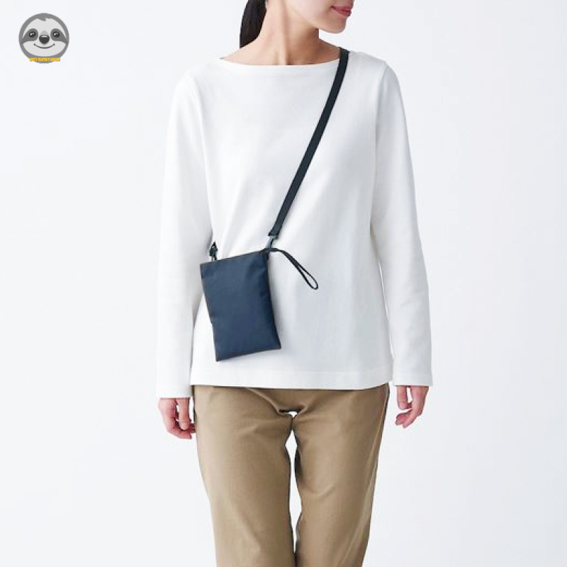 [Hàng Có Sẵn] Túi Đeo Vai Nhỏ Nhẹ Nhàng Nhỏ Đựng Điện Thoại / Tiền Xu Phong Cách Muji Nhật Bản