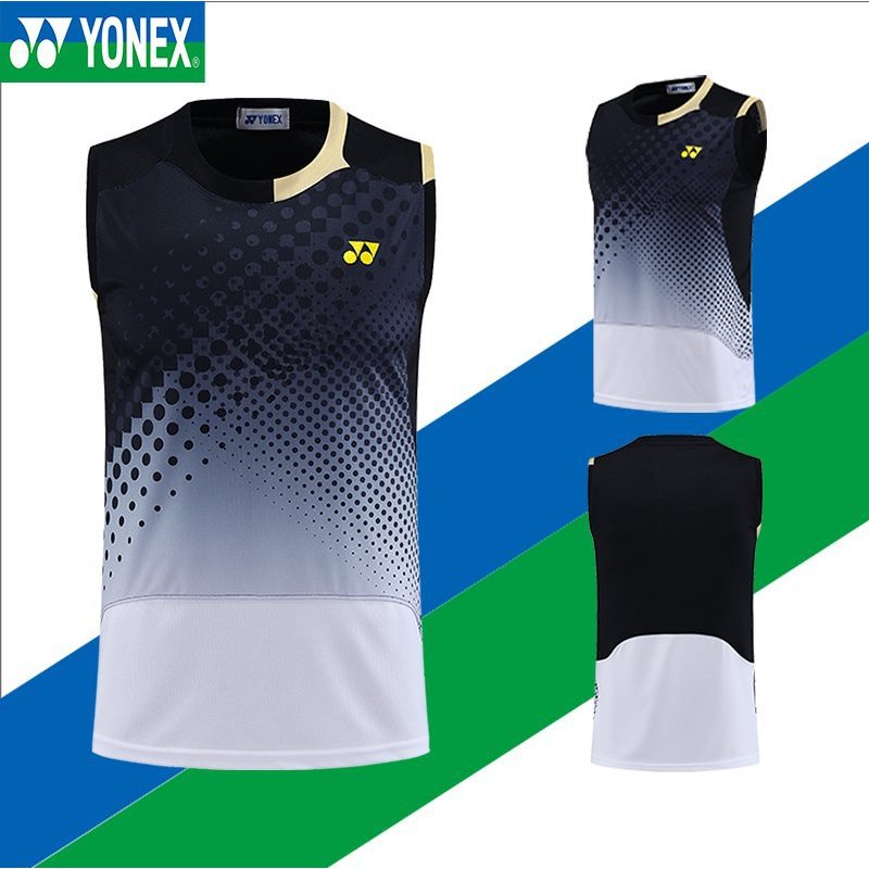 Áo Thể Thao Cầu Lông Yonex Không Tay Nhanh Khô Thoáng Khí Cho Nam Và Nữ