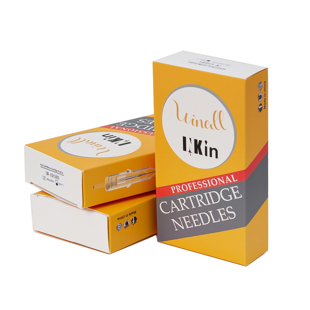 Inkin WINALL Cartridge Hình Xăm Kim Tròn Magnum Dùng Một Lần Khử Trùng An Toàn Hình Xăm Kim Cho Hộp Mực Máy Cầm Nước Hoa Dễ Dàng Dán Giao Hàng Nhanh