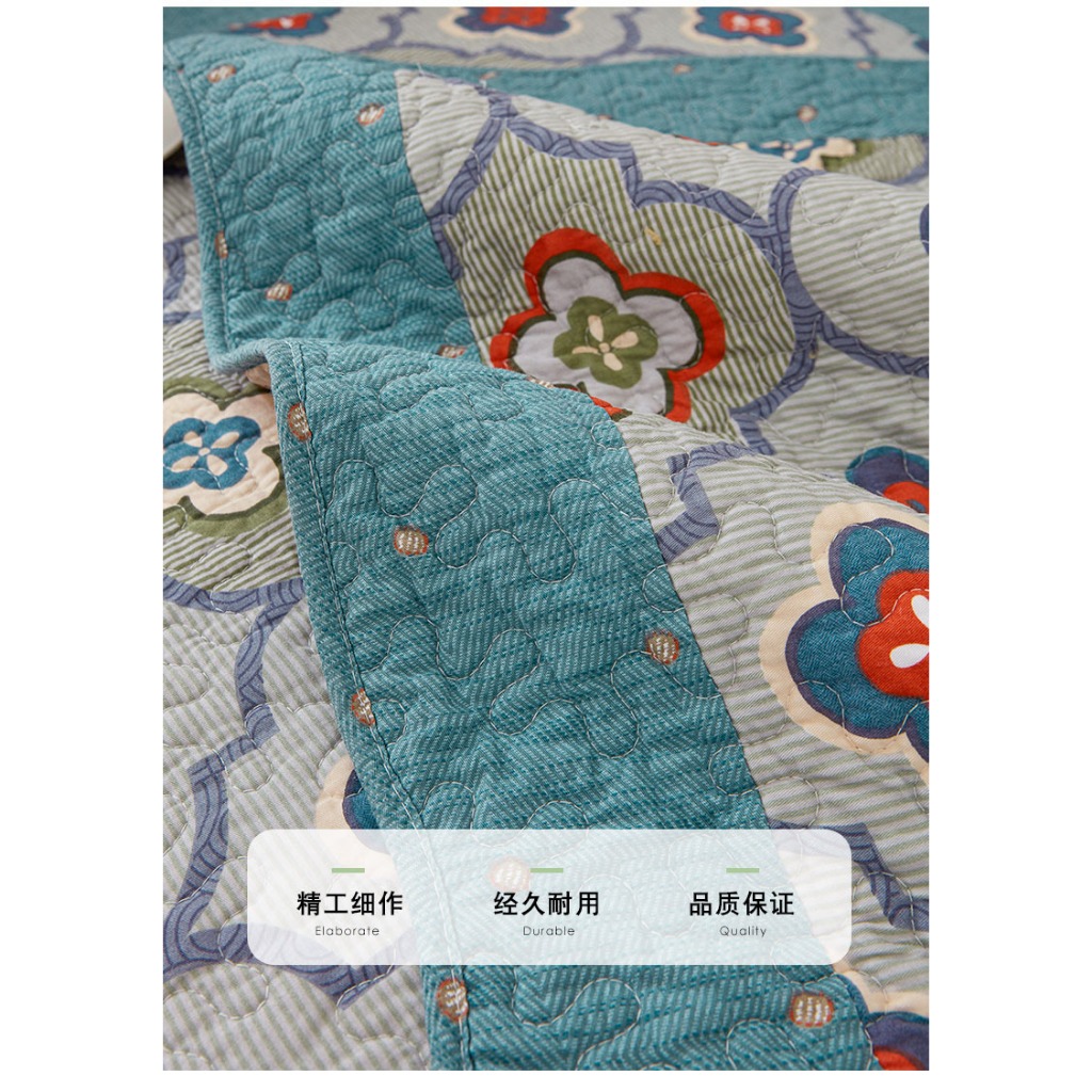 Vỏ Bọc Ghế Sofa Chất Liệu Da Cotton Chống Trượt In Họa Tiết Phong Cách Bắc Âu