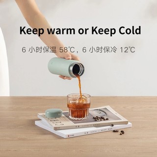 Bình Nước Giữ Nhiệt Xiaomi Mijia 350ML Bằng Thép Không Gỉ 316L