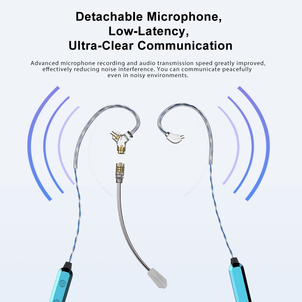 Tai nghe Kinera Celest SkySoar Dây đeo cổ BT Cáp V5.3 có thể tháo rời Tai nghe Mic Boom Chơi game Gọi phát trực tiếp