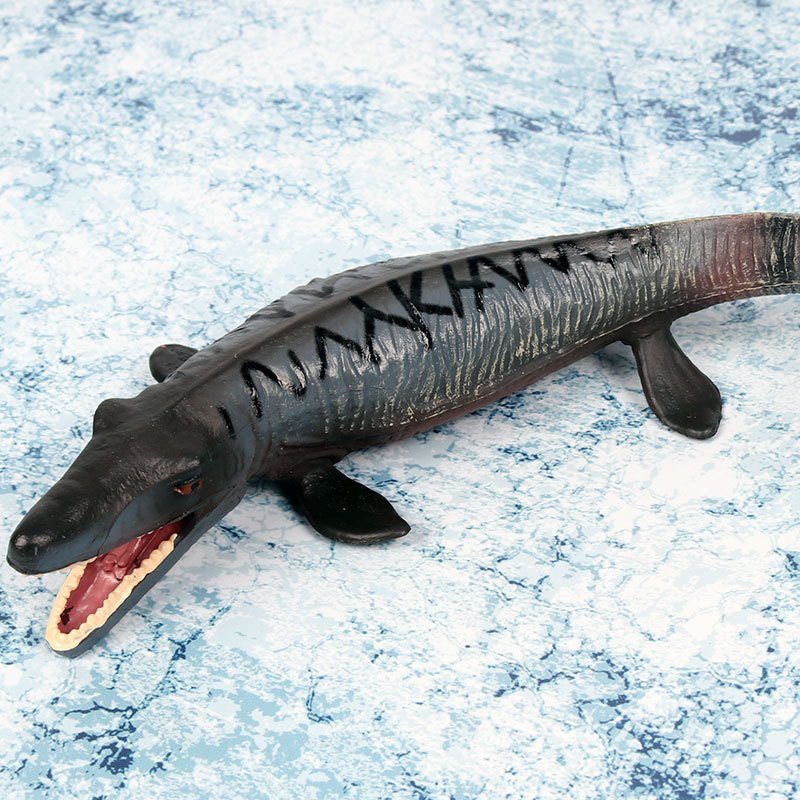Mô phỏng kỷ Jura Mô hình khủng long rắn tĩnh Tyrannosaurus Rex Tylosaurus Đồ chơi Động vật Mô hình thủ công