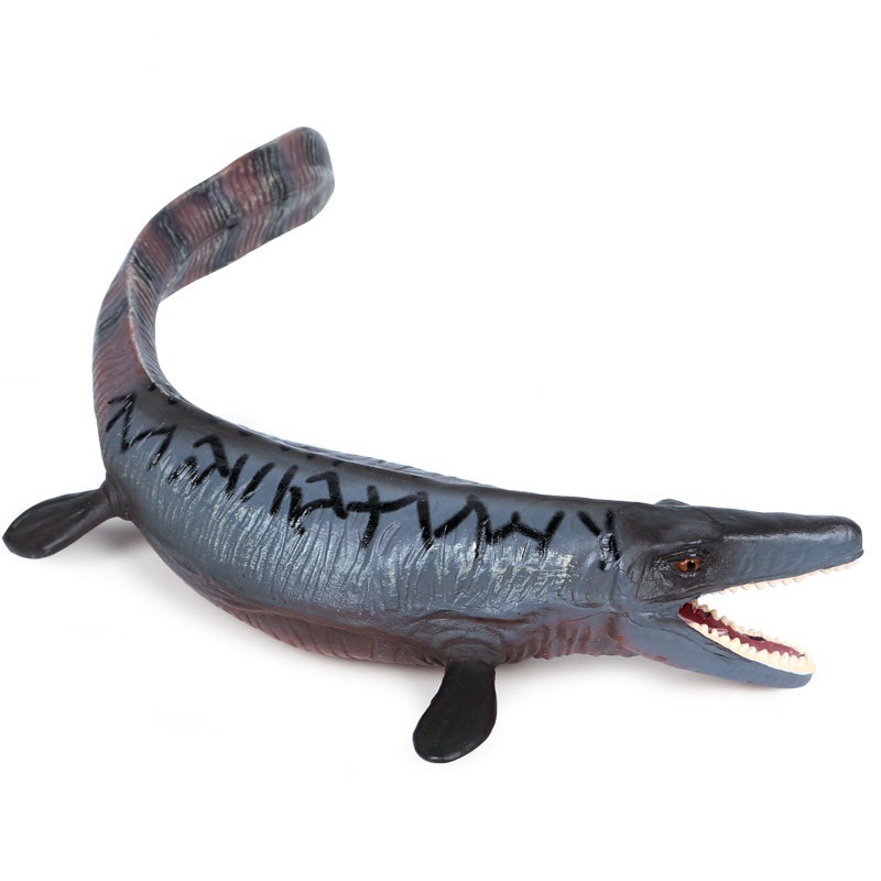 Mô phỏng kỷ Jura Mô hình khủng long rắn tĩnh Tyrannosaurus Rex Tylosaurus Đồ chơi Động vật Mô hình thủ công