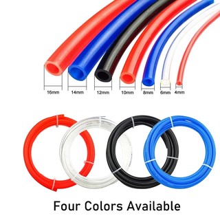 1 mét Ống PU Đường kính ra 4mm 6mm 8mm 10mm 12mm 14mm 16mm Đường kính bên trong 2.5mm 4mm 5mm 6.5mm 8mm 10mm 12mm Ống khí nén Ống PU Ống khí