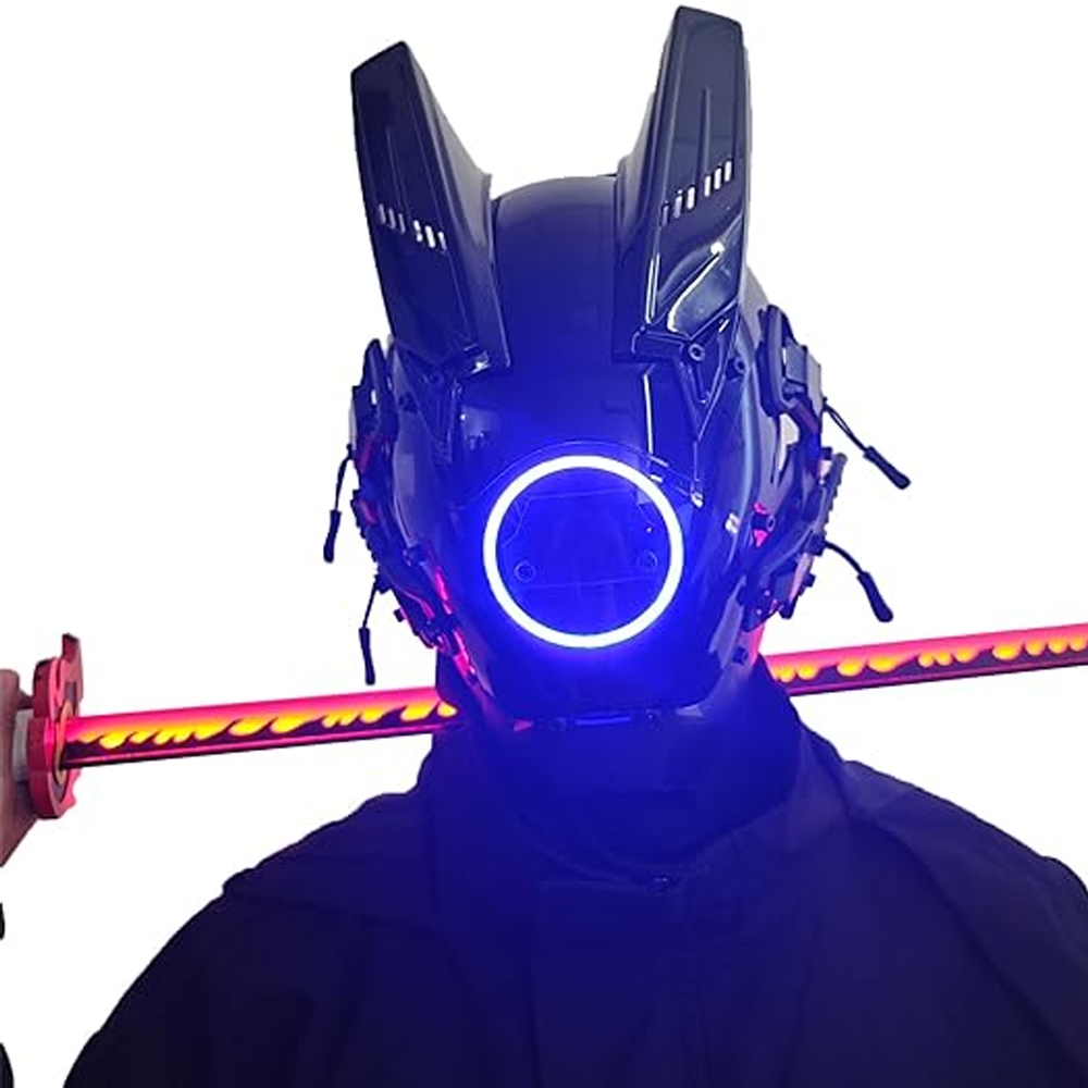 Mặt nạ CyberPunk cho nam giới và phụ nữ Cosplay Mask,Tương lai Punk ...