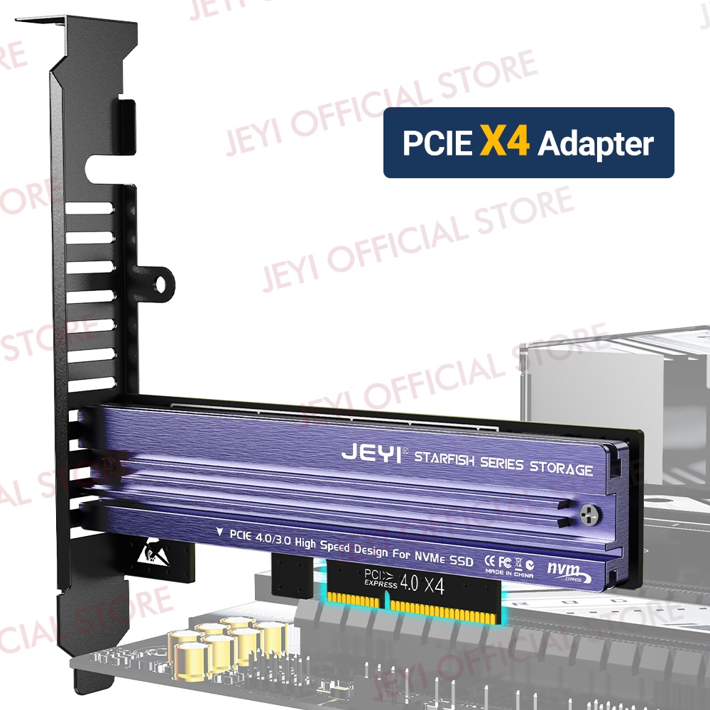 Thẻ Mở Rộng Chuyển Đổi Pci-E m.2 nvme Sang pcie 4.0 3.0 3.0 Bằng Nhôm ...