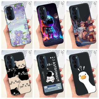 Ốp Điện Thoại Mềm Họa Tiết Phi Hành Gia Hoạt Hình Cho Motorola Edge 30 Pro XT2201-1 Moto Edge Plus 2022