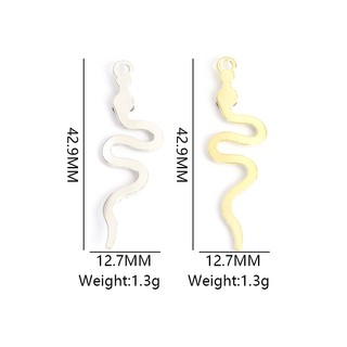 Set 10 Mặt Vòng cổ Hình Rắn Đính Đá Thời Trang Cho Nam Nữ