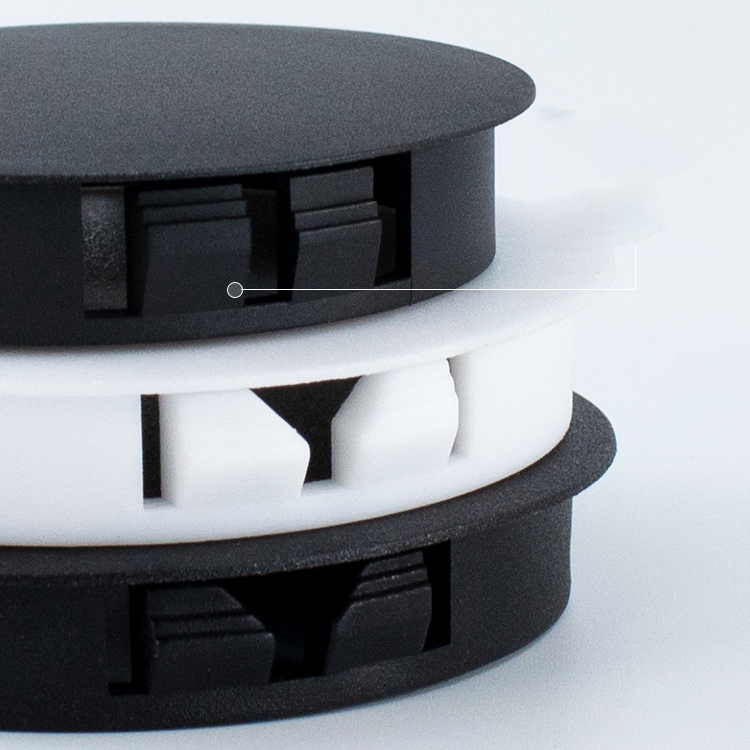 5mm-50mm Đen Tròn PVC Lỗ Cắm Lỗ Bao Đen Cao Su Nylon Grommet Loại PA66 Snap-on Cắm Lỗ Nhựa Mũ Trống Đầu Nắp Niêm Phong Chặn | BigBuy360 - bigbuy360.vn