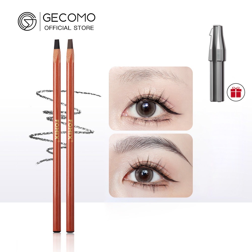 Ảnh Gecomo Bút Chì Kẻ Lông Mày Chống Nước Lâu Trôi Không Nhòe 1
