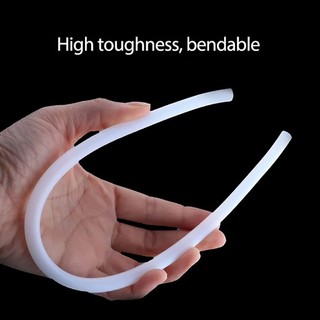 1 Mét FEP PTFE Ống ID 1 2 2.5 3 4 mm F46 Ống Cách Nhiệt Ống Cứng 600V Cho 3D Máy In Phần Ống