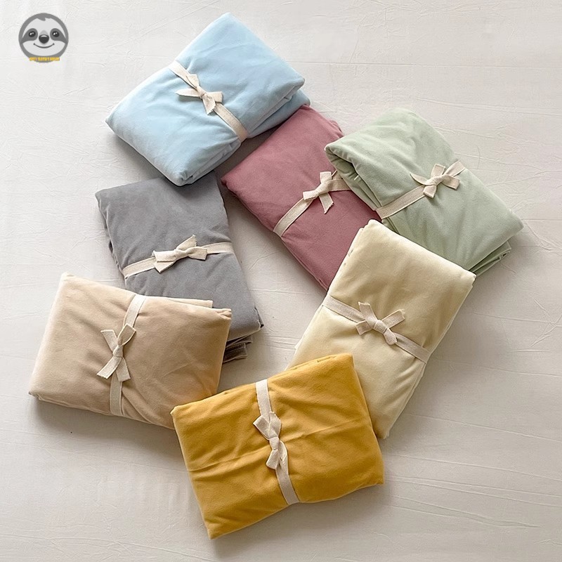 [Gói 2 chiếc] Phong cách Nhật Bản Muji / Vỏ gối nhung / Cặp gối mềm thân thiện với da / Vỏ gối ấm áp sản phẩm đơn