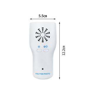 Gương Trang Điểm Chống Sương Mù Bằng Thép Không Gỉ Có Đèn LED Phản Chiếu