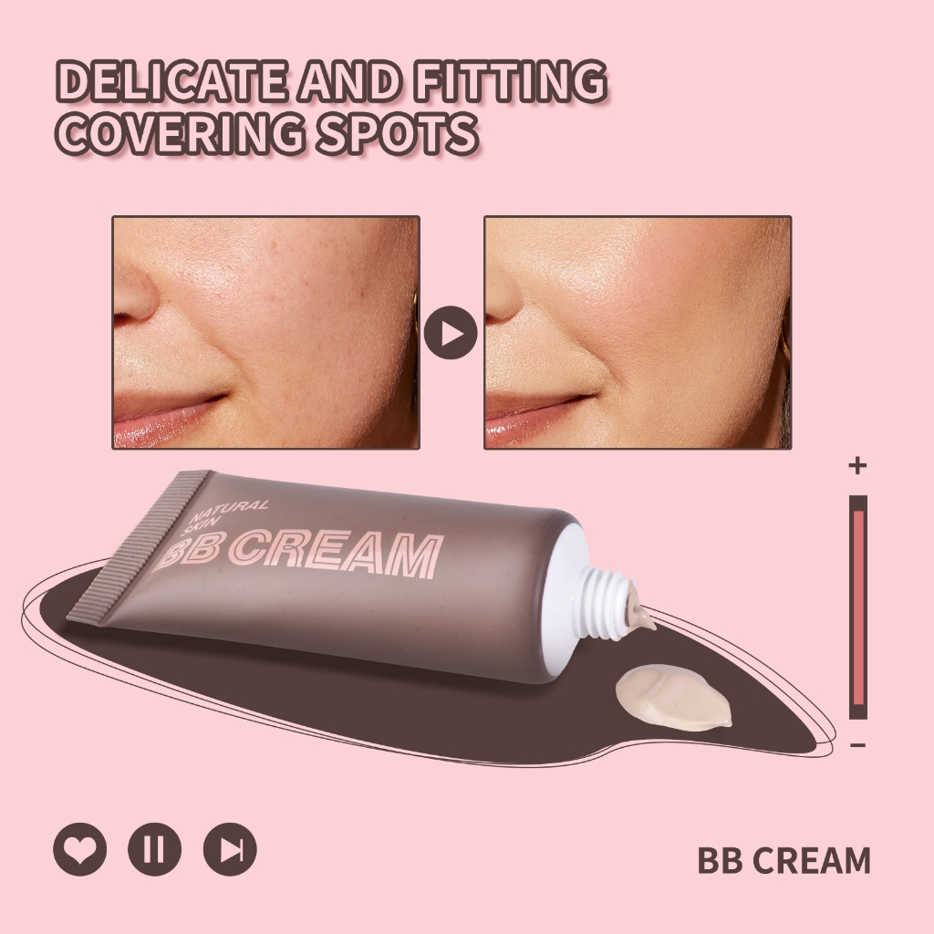 Ảnh Bộ Mỹ Phẩm Lamuseland Gồm Son Môi + Bút Kẻ Mắt + Mascara + Kem BB + Phấn Phủ + Túi 4