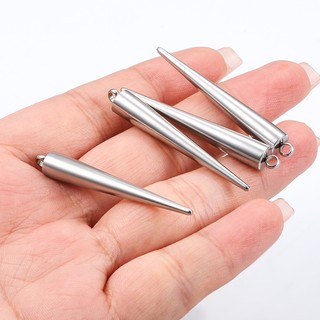 Mặt dây chuyền hình nón bằng thép không gỉ lớn Phụ kiện trang sức DIY
