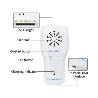 Gương Trang Điểm Chống Sương Mù Bằng Thép Không Gỉ Có Đèn LED Phản Chiếu