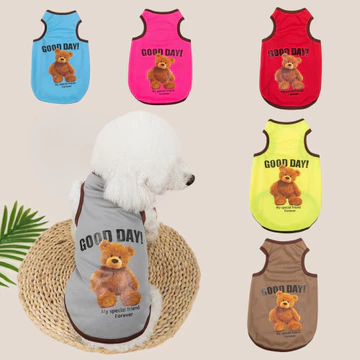 Oyes Quần Áo Cho Thú Cưng Cho Bé Trai Nữ Chó Con Shitsu Quần Áo Vest Áo Mèo Thoáng Khí, Áo Vest Chó Mùa Hè, Quần Áo Keji Mỏng Thoáng Khí