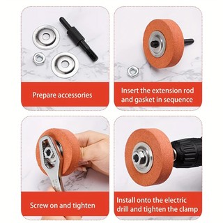 1 Máy Tính Đá Mài 75 Mm Len Vải Đĩa Tròn Dụng Cụ Mài Mòn Cho Máy Mài, Dụng Cụ Xoay